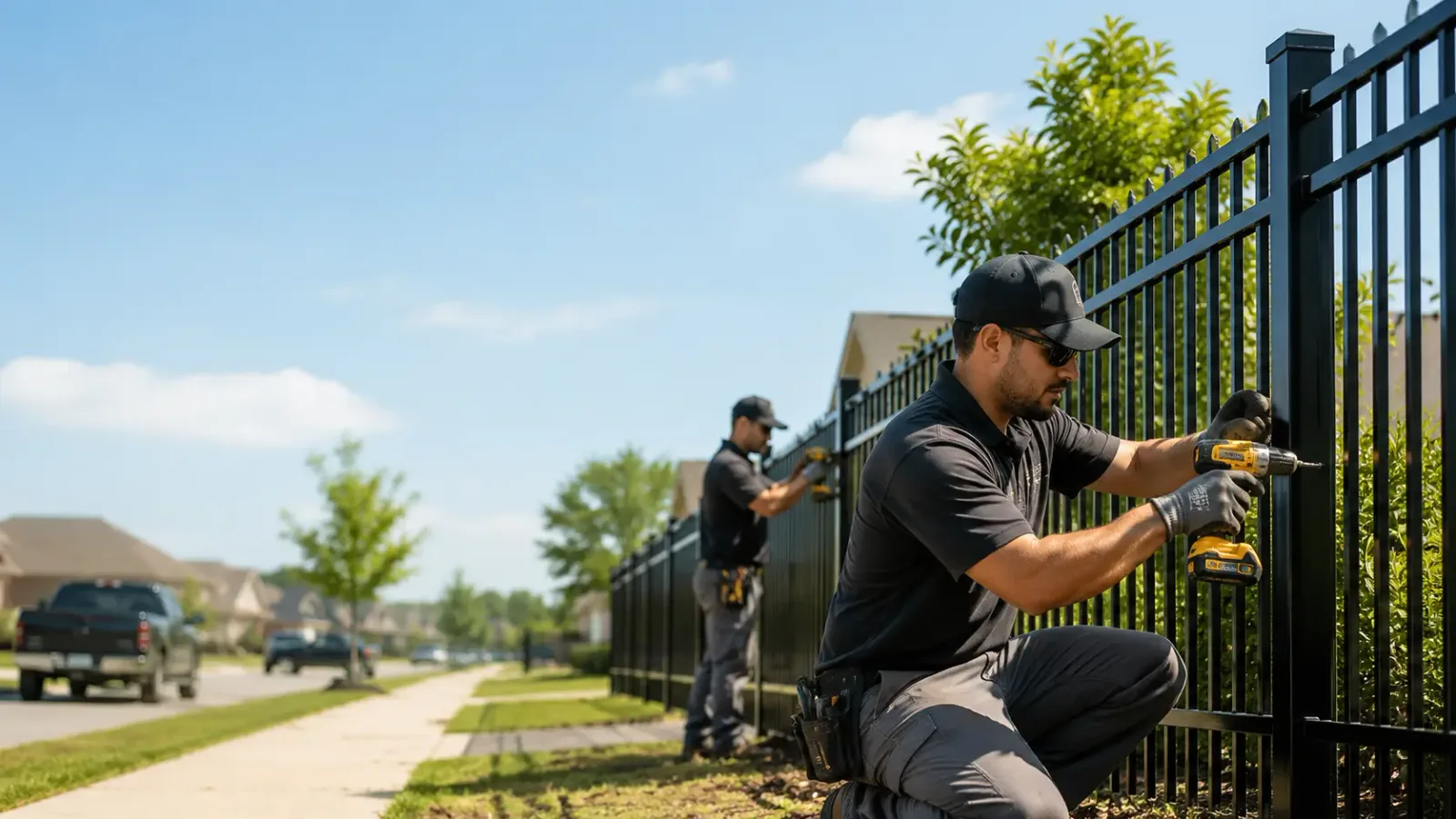 Metal Fence Installation in Henderson, IL